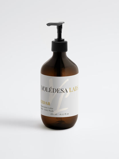 CEDAR — Peppermint Cedar Hand + Body Wash